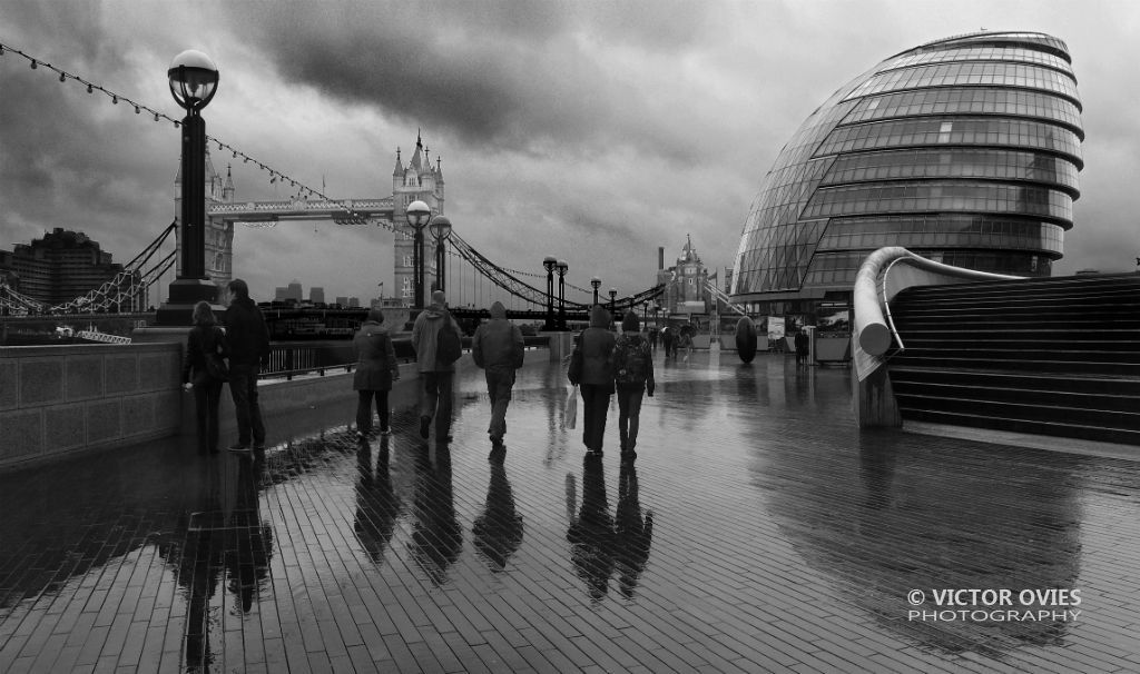 London In The Rain
